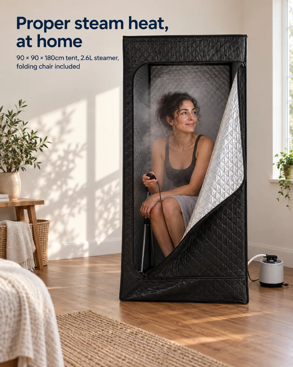 Ember Steam Sauna Pod: lifestyle