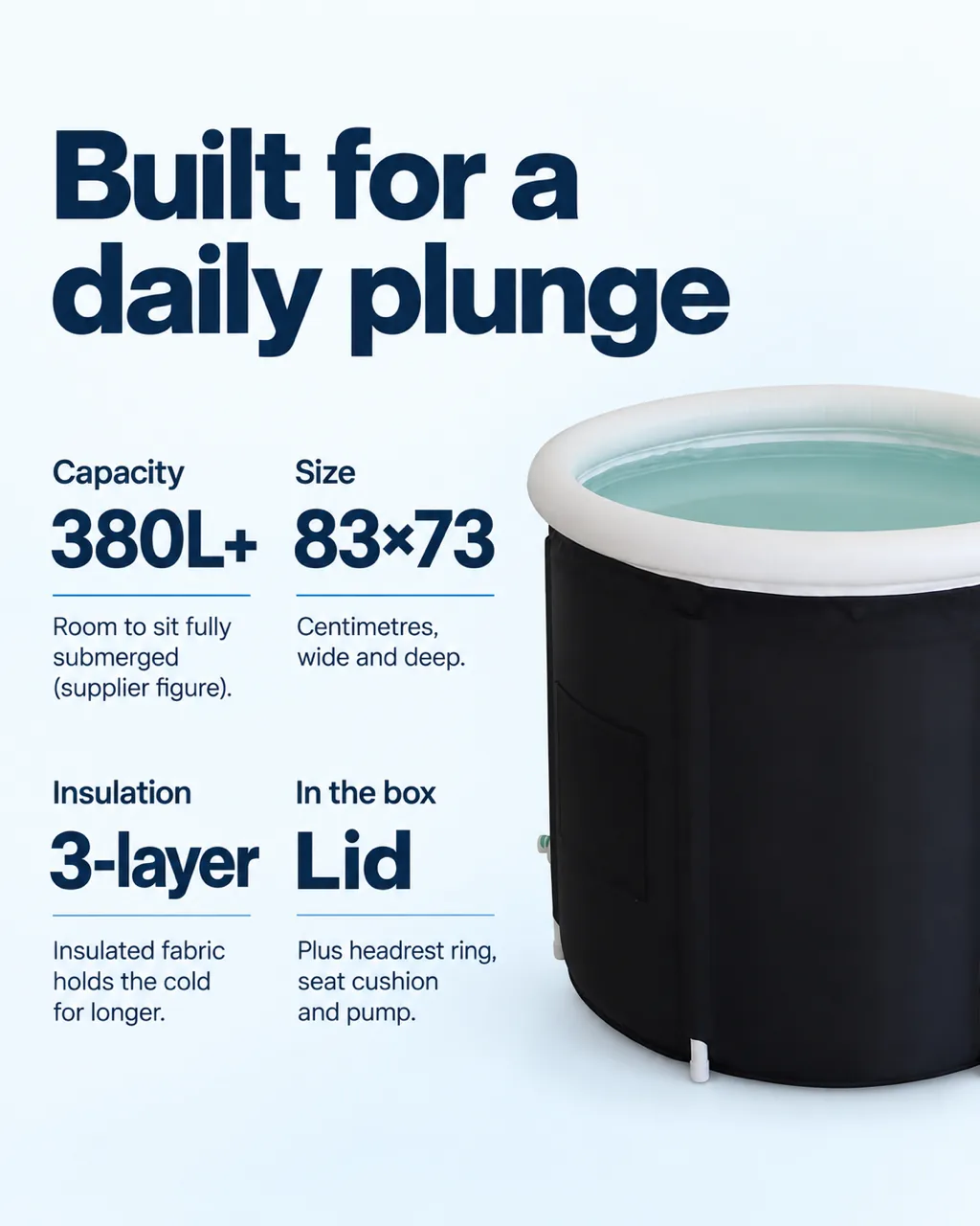 Kaldera Plunge 320: key features