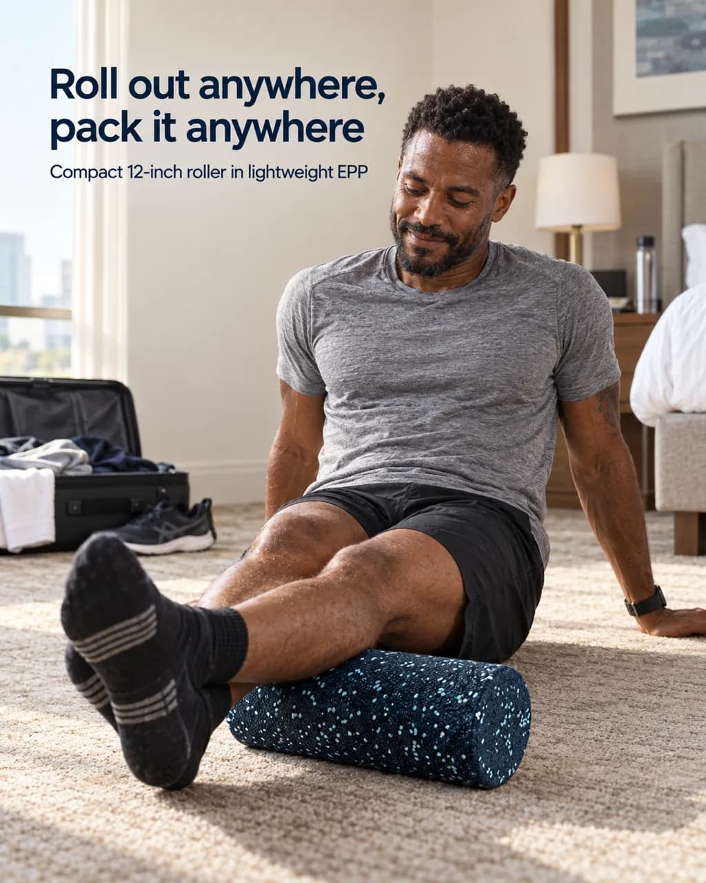 Travel Foam Roller: lifestyle