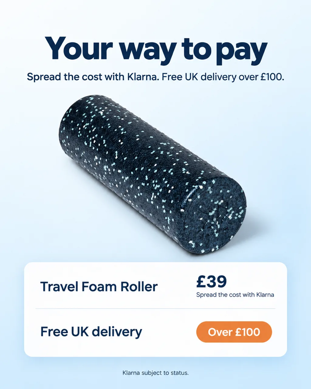 Travel Foam Roller: pricing and offers
